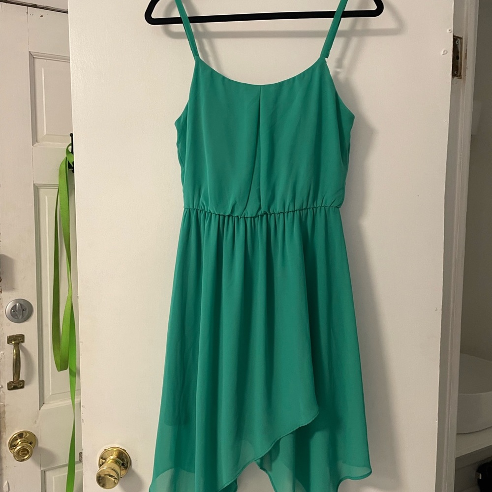 Green dress